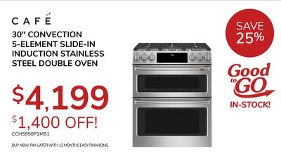 CAFÉ 30" CONVECTION 5-ELEMENT SLIDE-IN INDUCTIO…