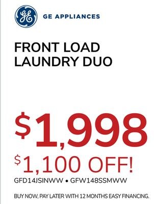 FRONT LOAD LAUNDRY DUO