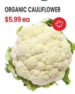 ORGANIC CAULIFLOWER