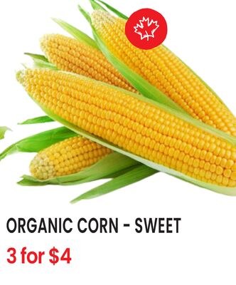 ORGANIC CORN - SWEET