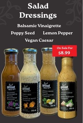The good Kitchen Salad Dressings