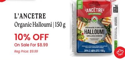 L'ANCETRE Organic Halloumi | 150 g