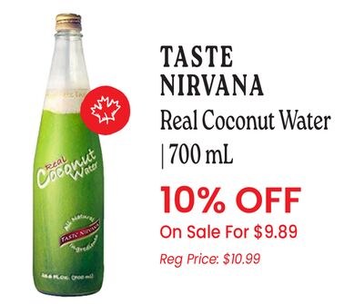 TASTE NIRVANA Real Coconut Water