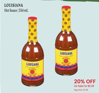 LOUISIANA Hot Sauce