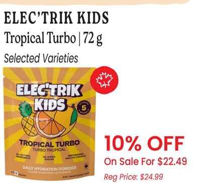 ELEC'TRIK KIDS Tropical Turbo