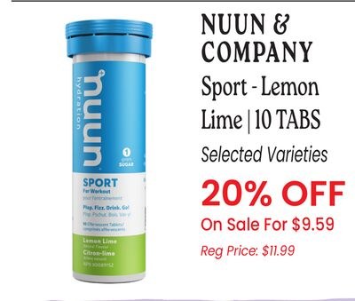 NUUN & COMPANY Sport - Lemon Lime