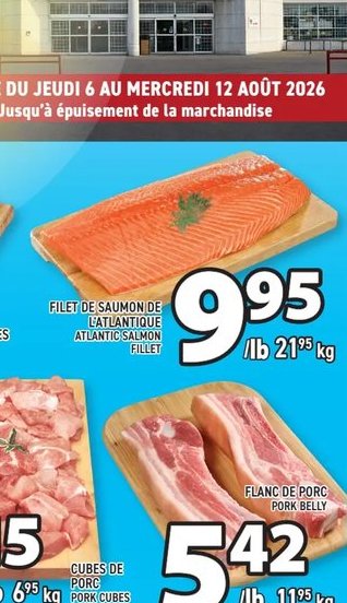 Filet saumon atlantique
