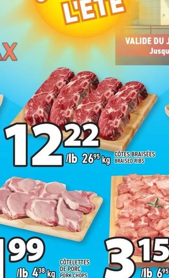 Steak d'intérieur de ronde