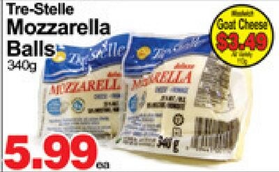 Tre-Stelle Mozzarella Balls