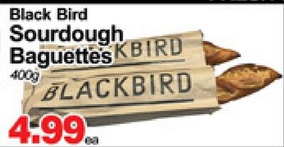 Black Bird Sourdough Baguettes