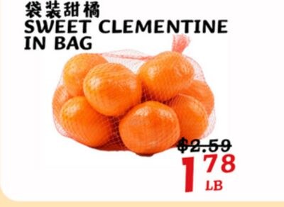 SWEET CLEMENTINE IN BAG