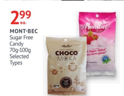 MONT-BEC Sugar Free Candy