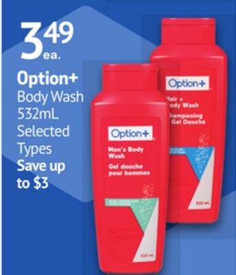 Option+ Body Wash