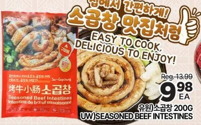 UW SEASONED BEEF INTESTINES