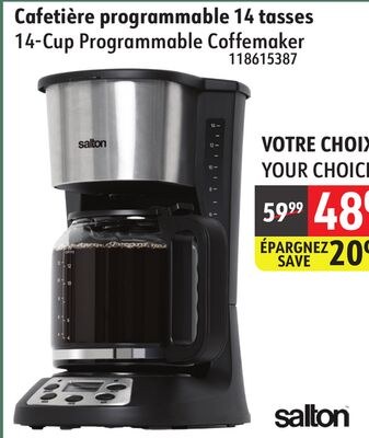 14-Cup Programmable Coffemaker