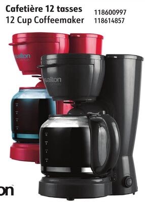 Salton 12 Cup Coffeemaker