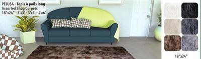 PELUSA - Assorted Shag Carpets