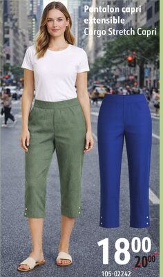 Cargo Stretch Capri