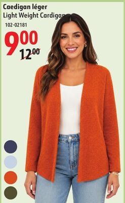 Light Weight Cardigan