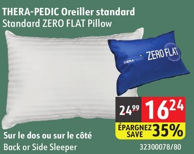 Standard ZERO FLAT Pillow