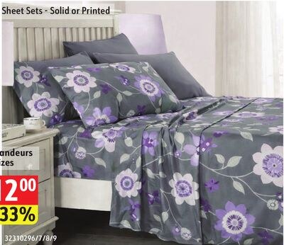 Bamboo Fee Sheet Sets - Solid or Printed