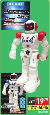 BOBBIE MULTIFUNCTIONAL ROBOT