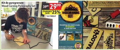 Wood Carving Pyrography Set