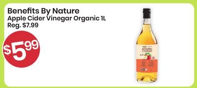 Benefits By Nature Apple Cider Vinegar Organic …