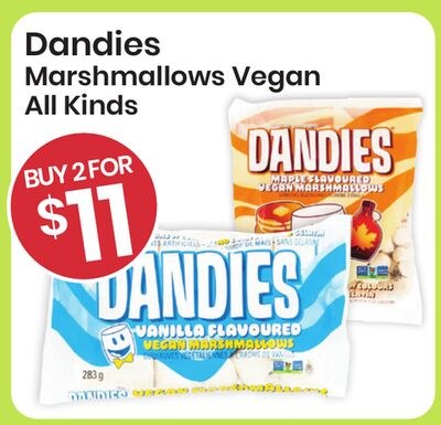 Dandies Marshmallows Vegan All Kinds