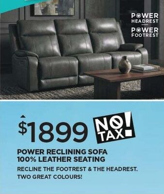 POWER RECLINING SOFA