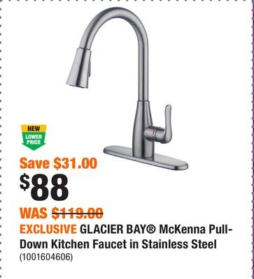 EXCLUSIVE GLACIER BAY® McKenna Pull-Down Kitche…
