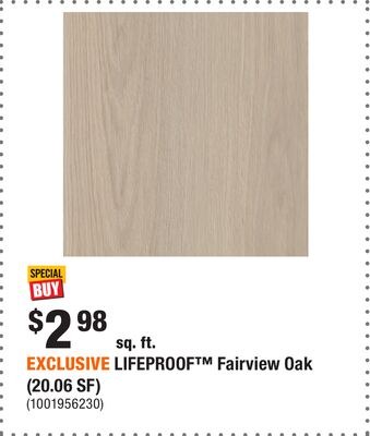 EXCLUSIVE LIFEPROOF™ Fairview Oak (20.06 SF)