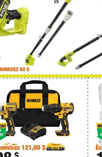 RYOBI Outil de raclage sans fil de 18 po