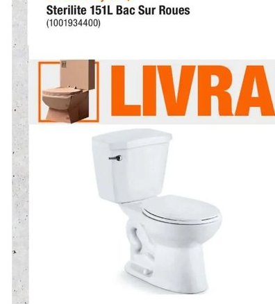EXCLUSIVITÉ GLACIER BAY Toilette complète tout-…