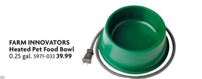 Heated Pet Food Bowl