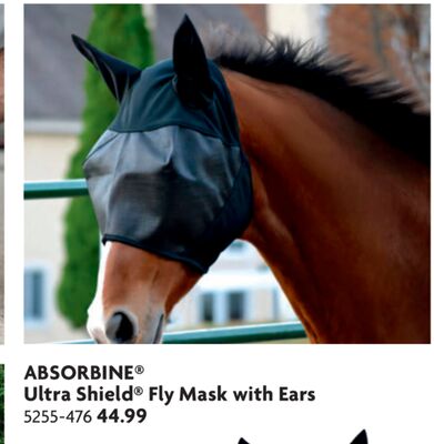 Ultra Shield® Fly Mask with Ears