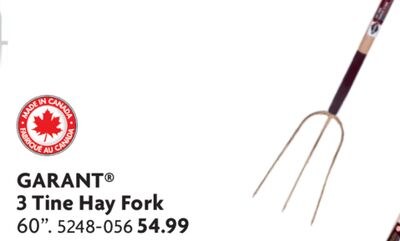 GARANT® 3 Tine Hay Fork