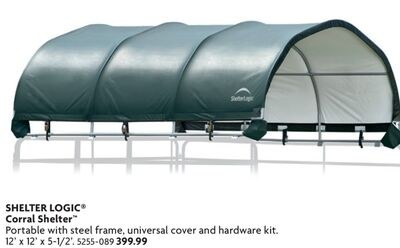 SHELTER LOGIC® Corral Shelter™