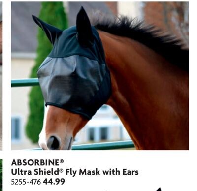 Ultra Shield Fly Mask with Ears