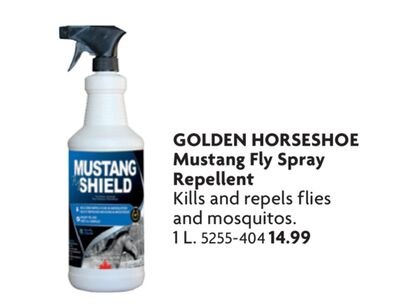 GOLDEN HORSESHOE Mustang Fly Spray Repellent