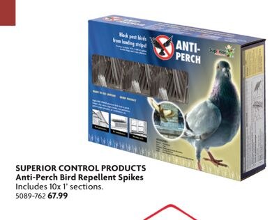 Anti-Perch Bird Repellent Spikes