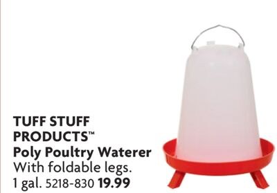 Poly Poultry Waterer