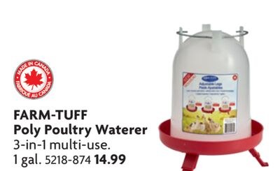 Poly Poultry Waterer