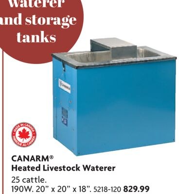 Heated Livestock Waterer