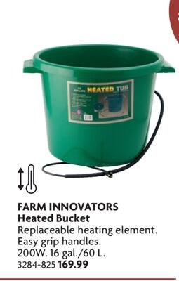 Heated Bucket