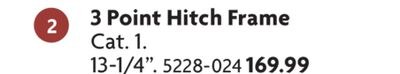 3 Point Quick Hitch