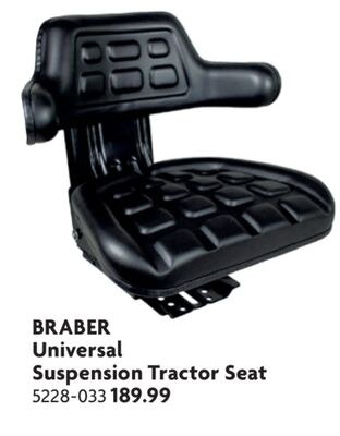 Universal Suspension Tractor Seat