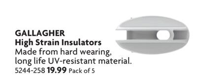 High Strain Insulators