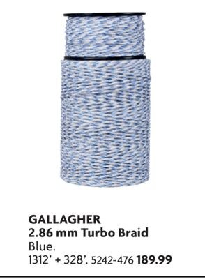 2.86 mm Turbo Braid