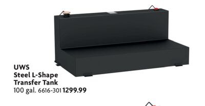 Steel L-Shape Transfer Tank